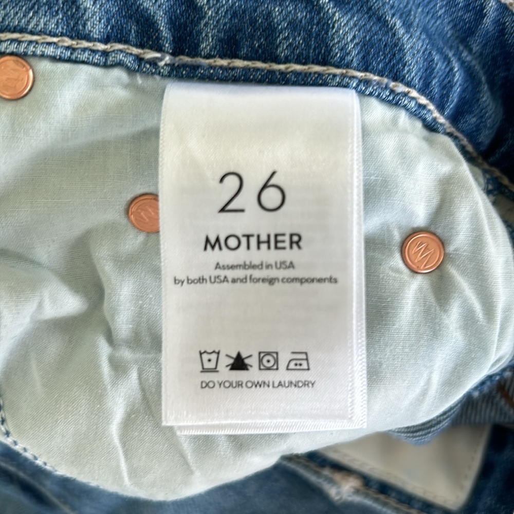 Mother Fly Cut Tomcat Roller Jeans - Picture 6 of 8
